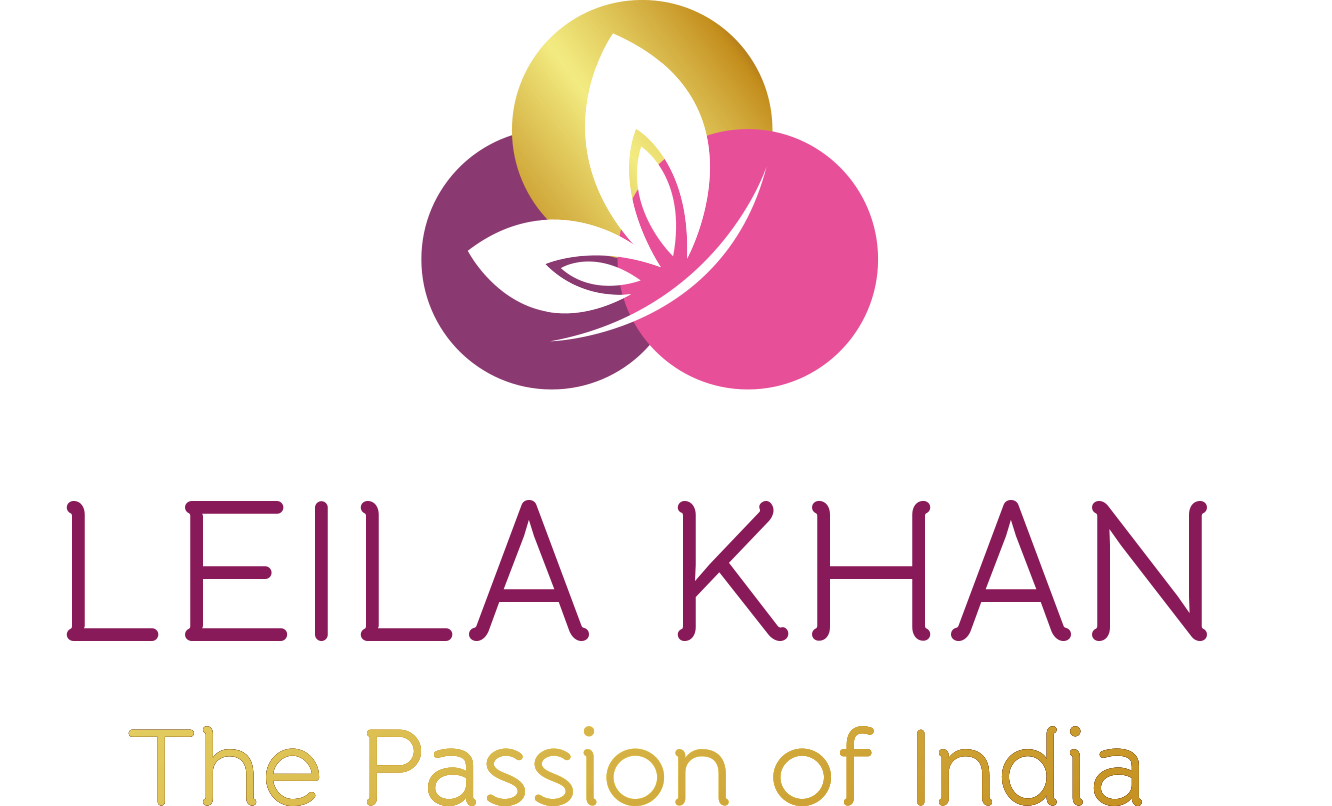 Leila Khan - The Passion of India-Logo