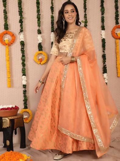 Indisches Lehenga Choli "Kamaljot"