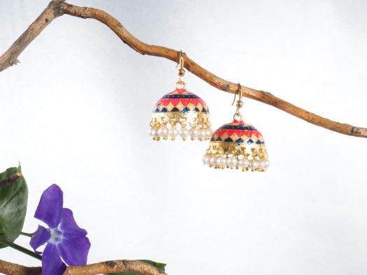 Indische Jhumka Ohrhänger "Anandita"