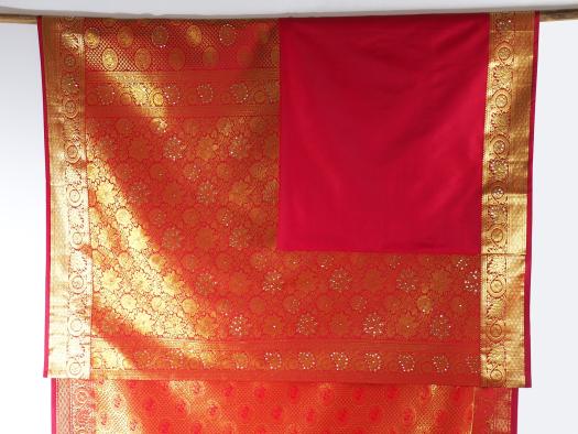 Indischer Sari "Hemkanta"
